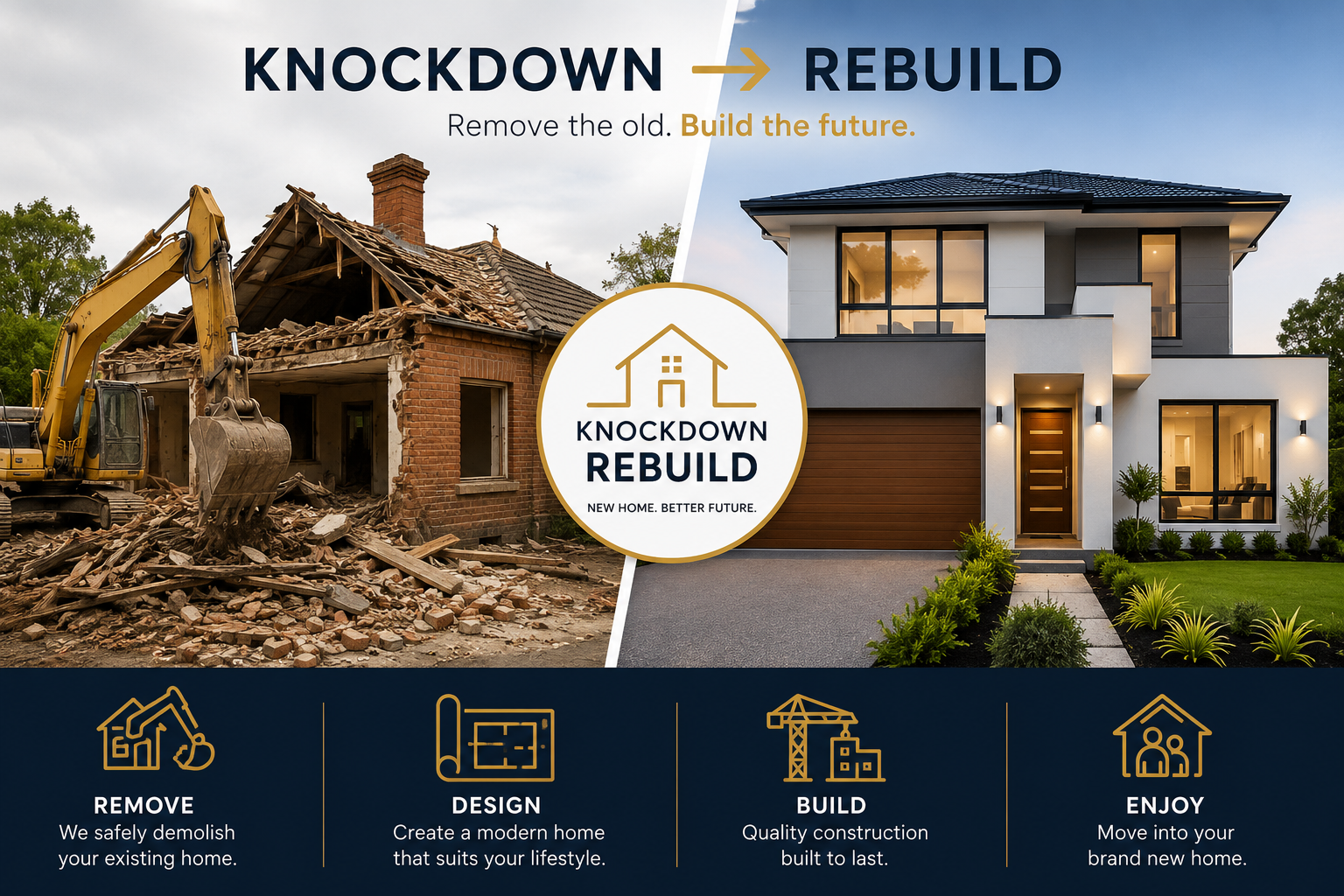 Knockdown Rebuild
